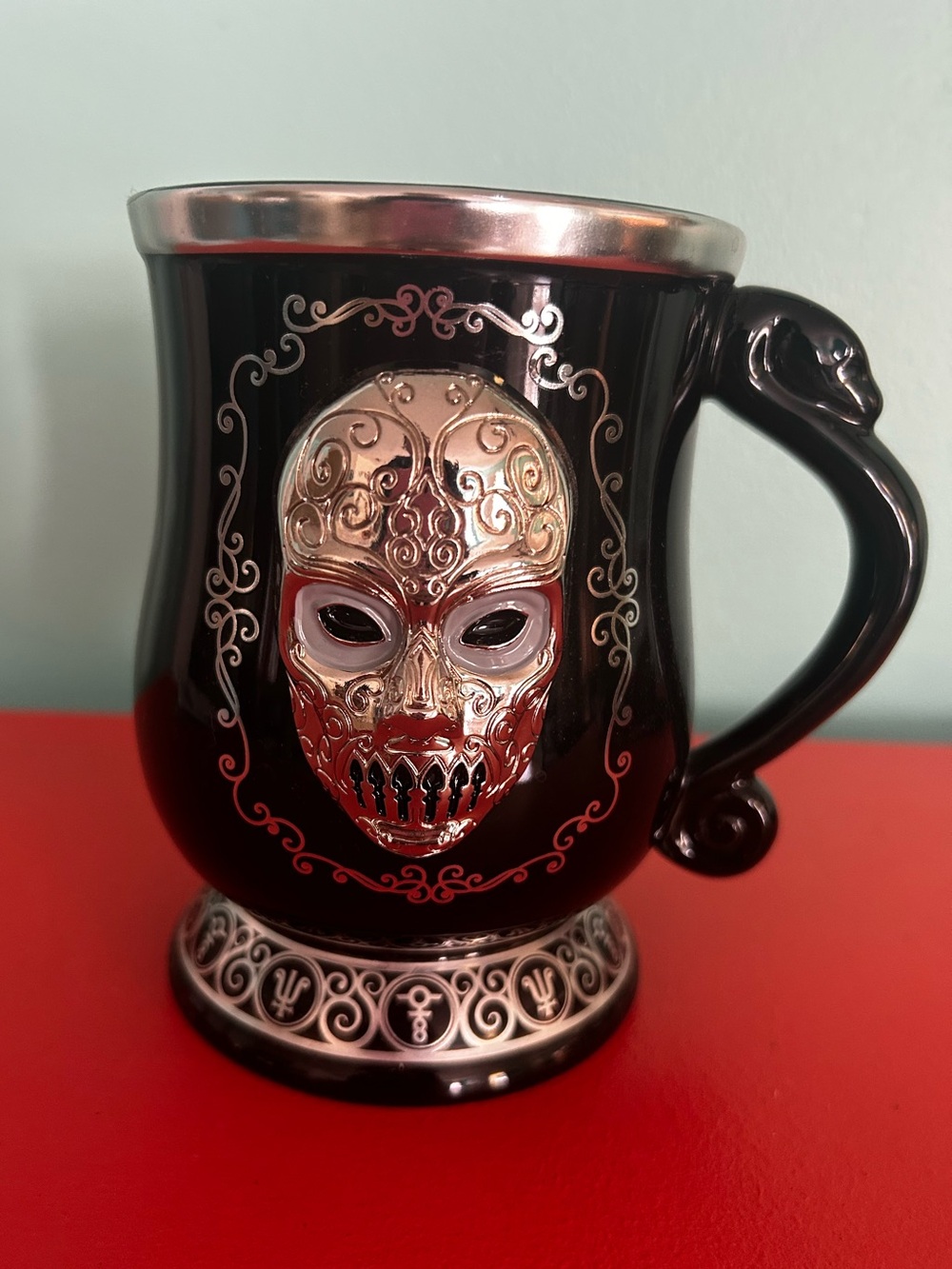 Harry Potter Death Eater Morsmordre Dark Mark Black Mug